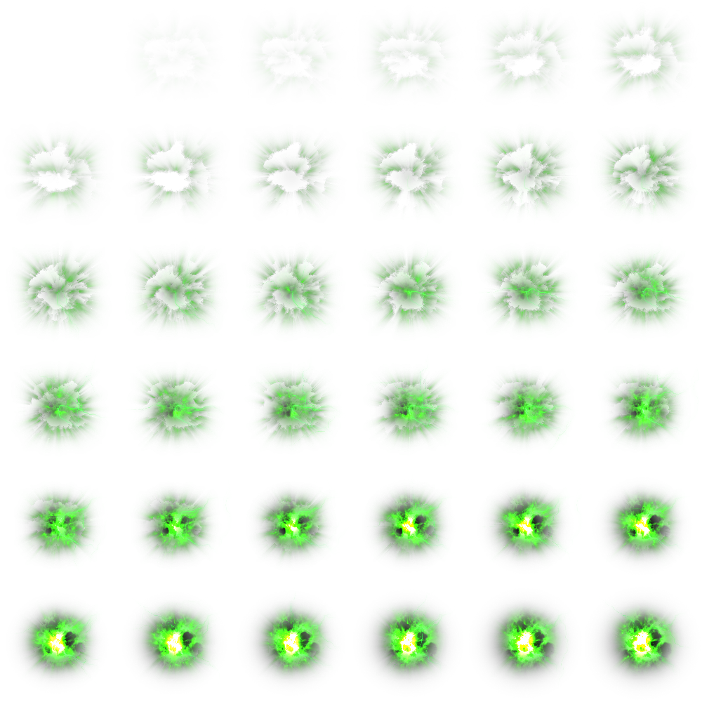 Bfg sprite sheet example