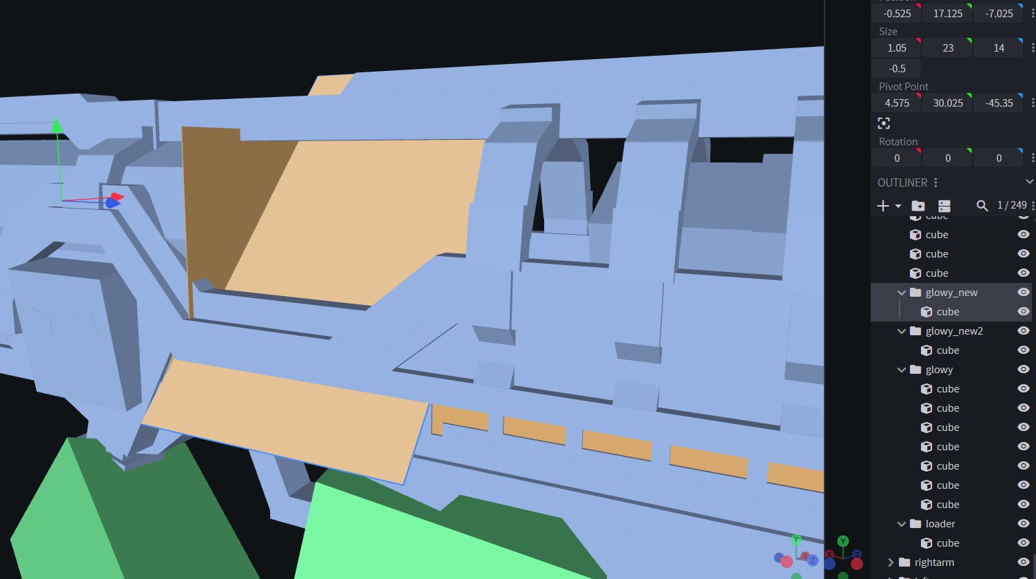 Blockbench glowy 2 example