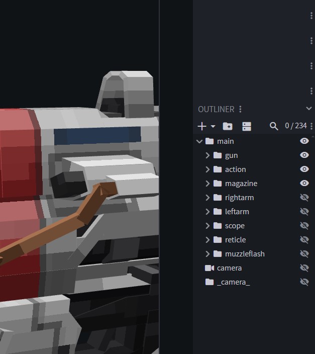 Blockbench groups example