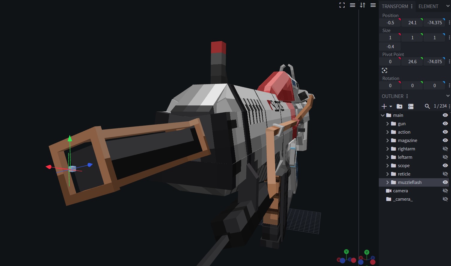 Blockbench muzzleflash example