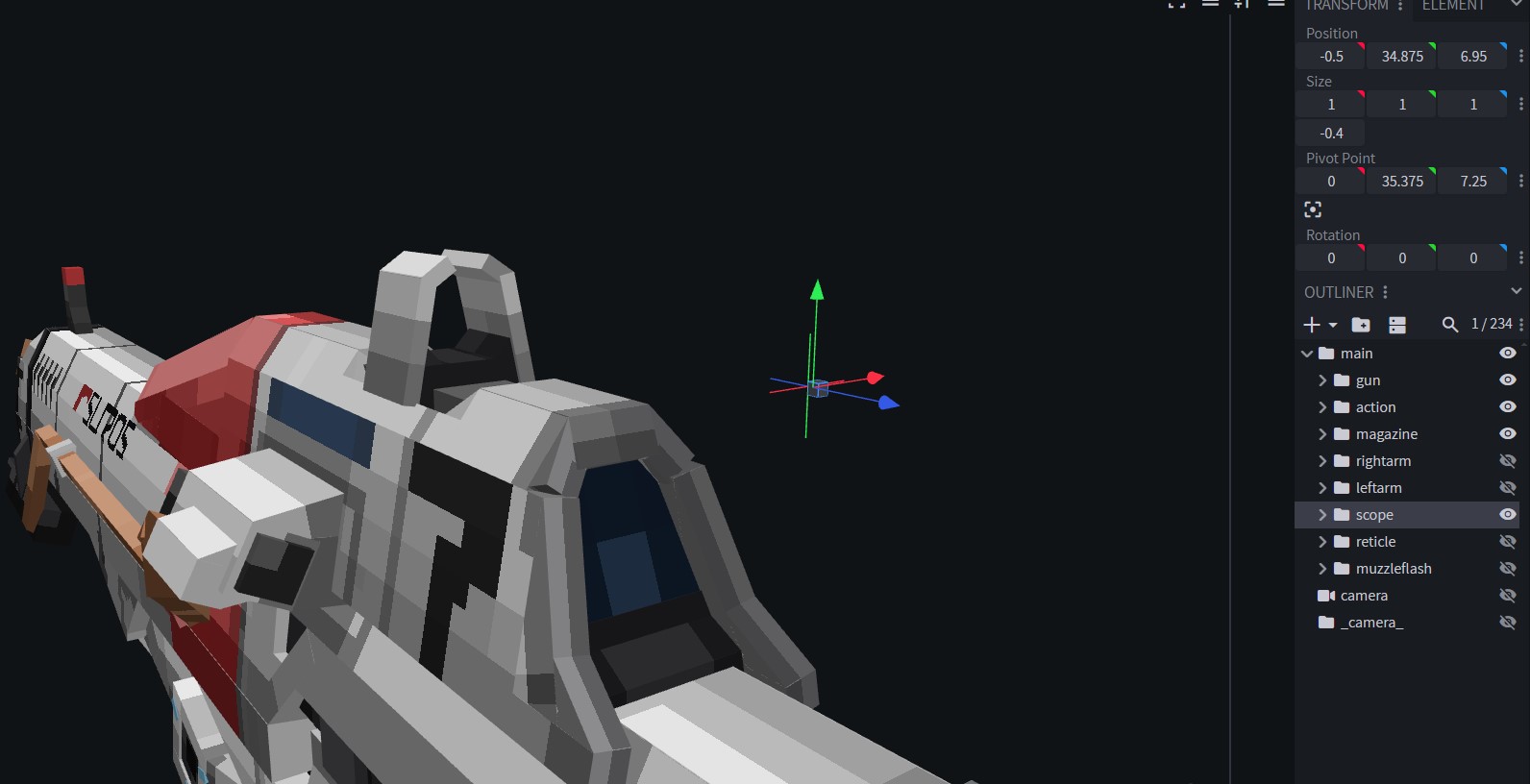 Blockbench scope pivot example