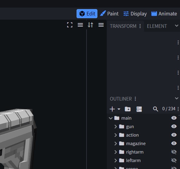 Blockbench tabs example